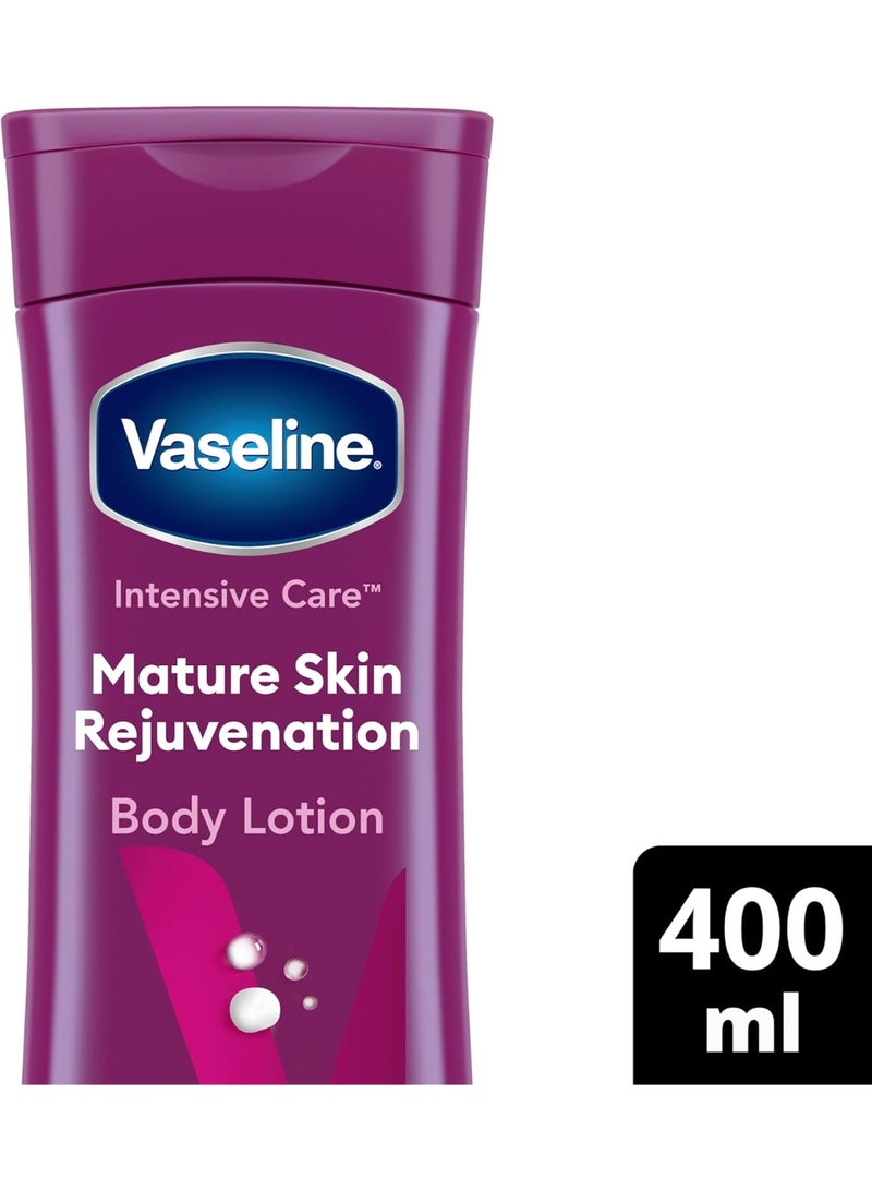 Vaseline Intensive Care Mature Skin Rejuvenation Body Lotion revitalises and firms with 48h moisture for maturing dry skin 400 ml - Image 2